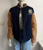 Akron Ohio varsity jacket UNISEX, Kleding | Heren, Jassen | Winter, Zo goed als nieuw, Maat 48/50 (M), Blauw, North End