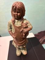 Geert Kunen Beeldje meisje met teddybeer, Antiek en Kunst, Ophalen