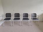 4 De Padova Silver design stoelen, Ophalen, De Padova Silver design  van Vico Magistretti, Overige kleuren, Zo goed als nieuw