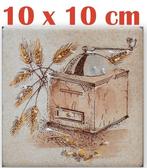 10 oude keuken tegeltjes van 10 x 10 cm, Ophalen of Verzenden, Zo goed als nieuw