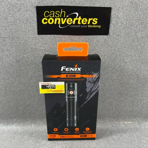 Fenix E35r Zaklamp | 3100 Lumens | 260meter | nieuw | 389398, Caravans en Kamperen, Zaklampen, Nieuw, Batterij, Ophalen of Verzenden