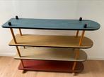 Retro Vintage Wandrek - Stokkenkast uit de jaren ‘60., Ophalen, Gebruikt, Minder dan 150 cm, Minder dan 100 cm