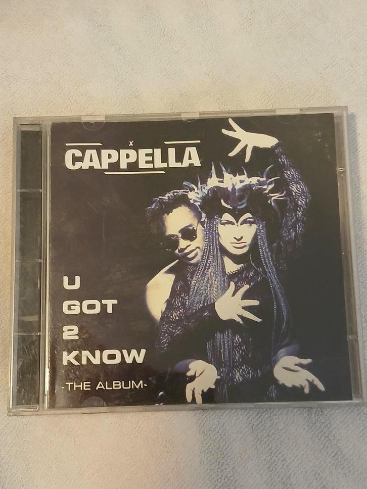 cd CAPPELLA - U Got 2 Know  The Album, Cd's en Dvd's, Cd's | Dance en House, Zo goed als nieuw, Techno of Trance, Ophalen of Verzenden