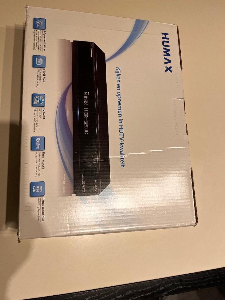 Humax iHDR-5200C HD recorder, Audio, Tv en Foto, Decoders en Harddiskrecorders, Zo goed als nieuw, Harddiskrecorder, Ophalen of Verzenden
