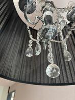 Twee Kroonluchters, Huis en Inrichting, Lampen | Hanglampen, Ophalen of Verzenden, Gebruikt, Glas, Minder dan 50 cm