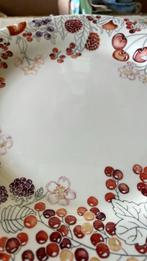 Gien LES TEMPS DES CERISES, Ophalen of Verzenden, Zo goed als nieuw, Bord(en), Overige stijlen