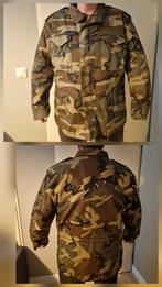 Miltec Leger Jas Heren XL - Camouflage, Maat 56/58 (XL), Ophalen of Verzenden, Gedragen, Groen