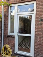 Pui met openslaande deuren en losse loopdeur, Doe-het-zelf en Verbouw, Kunststof, 225 cm of meer, Overige typen, Ophalen of Verzenden