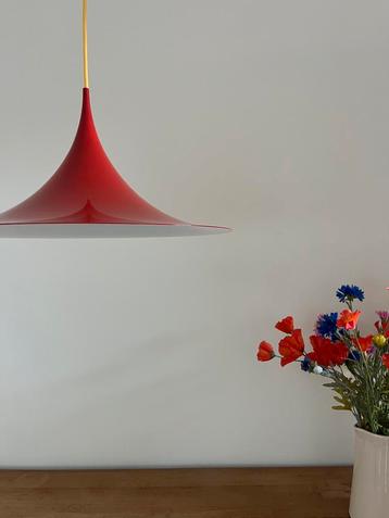 Vintage Semi pendel (47cm) - Fog & Mørup - heksen hoed lamp beschikbaar voor biedingen