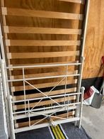 Metalen bed ikea 90x200 met lattenbodem, Ophalen, Gebruikt, 90 cm, Eenpersoons