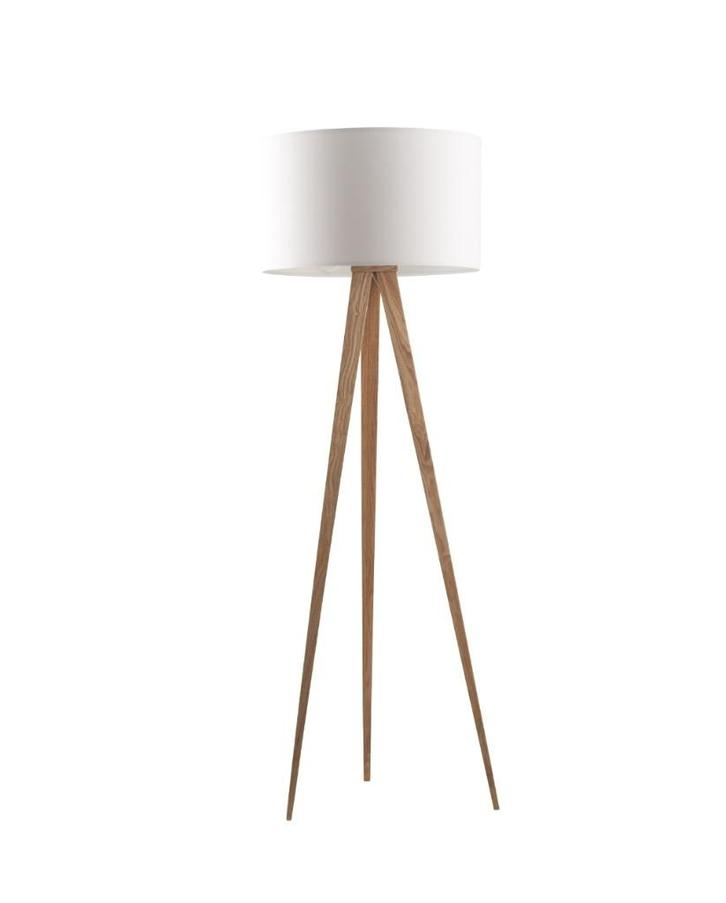 voerlamp zuiver, Huis en Inrichting, Lampen | Vloerlampen, Nieuw, 150 tot 200 cm, Hout, Stof, Ophalen