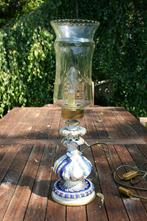 Porseleinen en kristallen tafellamp Sevres, Antiek en Kunst, Antiek | Lampen, Ophalen of Verzenden