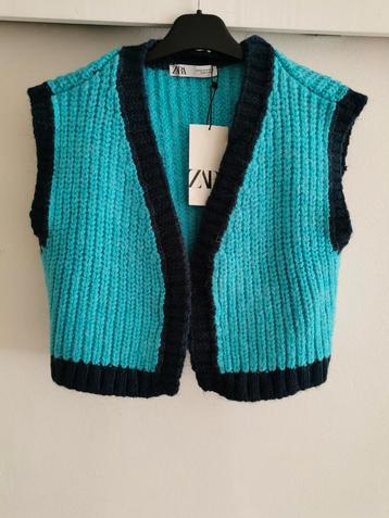 ZARA tricot gilet mt. M beschikbaar voor biedingen