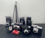 Fotocamera, vintage, antiek, uitvouw, balgcamera, toebehoren, Verzamelen, Fotografica en Filmapparatuur, Ophalen, Fototoestel