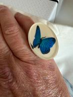 Zsiska Vlinder Ring - Maat S, Sieraden, Tassen en Uiterlijk, Ringen, Kunststof, Nieuw, Kleiner dan 17, Dame