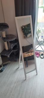 Spiegel met Witte Lijst, Ophalen, Minder dan 50 cm, Gebruikt, 100 tot 150 cm