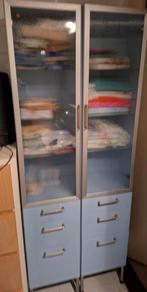 IKEA Asnen 2x badkamer meubels, Ophalen, (Half)hoge kast, Minder dan 50 cm, Zo goed als nieuw