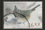 Noorwegen 73, kuifmees, Verzenden, Noorwegen, Gestempeld