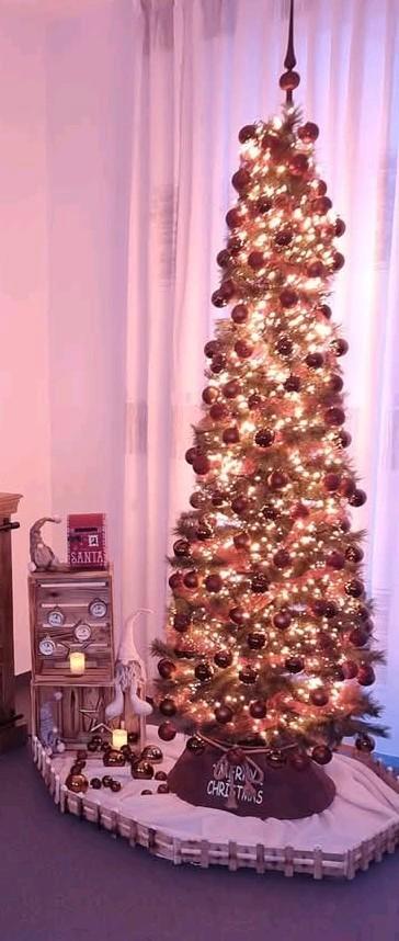 Black box Sotka smalle kerstboom 2.30 m, Diversen, Kerst, Zo goed als nieuw, Ophalen of Verzenden