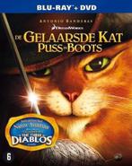Blu ray + DVD: De Gelaarsde Kat, Ophalen of Verzenden, Zo goed als nieuw, Tekenfilms en Animatie