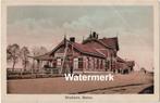 Ansichtkaart Trein Station Sliedrecht 1933, Verzamelen, Ansichtkaarten | Nederland, Ophalen of Verzenden, Voor 1920, Gelopen, Zuid-Holland