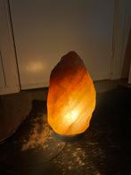 Grote zoutlamp, Huis en Inrichting, Lampen | Tafellampen, Ophalen, Zo goed als nieuw, Minder dan 50 cm