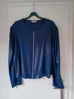 Blauw jasje Magna 52/54, Kleding | Dames, Ophalen of Verzenden, Zo goed als nieuw, Blauw, Jasje of Colbert