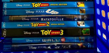 7x Disney op Blu-Ray. Nog zo goed als nieuw. beschikbaar voor biedingen