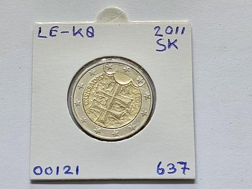 2-euromunt Slowakije (SK) 2011 Koers LE-K8, Postzegels en Munten, Munten | Europa | Euromunten, Losse munt, 2 euro, Slowakije