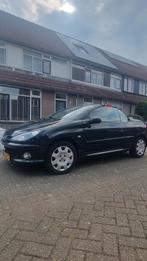 Peugeot 206 1.6 16V CC 2006 Zwart, Voorwielaandrijving, 4 cilinders, Cabriolet, 4 stoelen