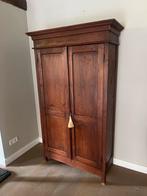 Karaktervolle antieke houten kast 188cm hoog, Ophalen, 100 tot 150 cm, Zo goed als nieuw, 150 tot 200 cm