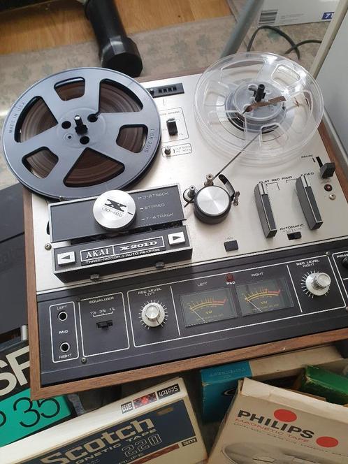 Akai X-201-D Band-Recorder., Muziek en Instrumenten, Midi-apparatuur, Gebruikt, Ophalen
