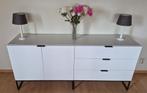 Mooie Kobe Dressoir Kast Wit, Ophalen, 150 tot 200 cm, Zo goed als nieuw, 25 tot 50 cm