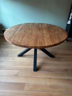 Ronde houten tafel Pronto - 140cm, Huis en Inrichting, Ophalen, Zo goed als nieuw, Vijf personen of meer, 100 tot 150 cm