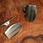zilver met goud manchetknopen, Ophalen, Gebruikt, Goud