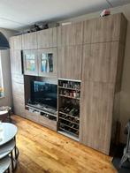 Ikea wandmeubel nog in goede staat heel veel opbergruimte, Ophalen, Overige materialen, Gebruikt, 200 cm of meer