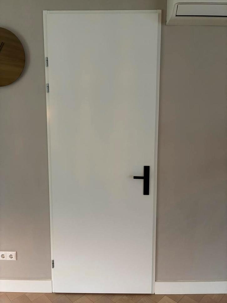 3 Berkvens Binnendeuren - met beslag, Doe-het-zelf en Verbouw, Deuren en Horren, Gebruikt, Binnendeur, 200 tot 215 cm, 80 tot 100 cm