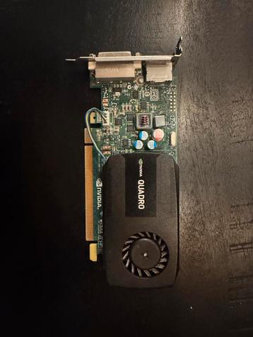 2x Nvidia Quadro K420 Videokaarten - prijs is p/s beschikbaar voor biedingen