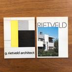 gerrit rietveld architect en meubels twee catalogi, Gelezen, Ophalen of Verzenden, Architecten