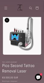 Pico second tattoo removal machine, laatste modellen!, Ophalen of Verzenden, Nieuw, Overige typen