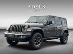 Jeep Wrangler Unlimited 4xe 380 Rubicon ACC CAMERA KEYLESS L, Automaat, Zwart, 4 cilinders, Cabriolet