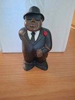 Stijlvolle keramische figuur in pak, Ophalen of Verzenden