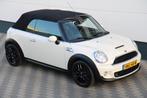 Mini Mini Cabrio 1.6 Cooper S 184PK Navi Leder Cruise !, Voorwielaandrijving, Traction-control, Gebruikt, Zwart