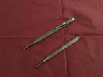 Twee Antieke Zilveren Potloodpennen, Antiek en Kunst, Ophalen of Verzenden, Zilver