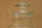 Grote Glazen voorraadpot met deksel 44157, Ophalen of Verzenden, Gebruikt, Glas, Overige stijlen