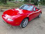 Mazda MX-5 1.8 E2 1994 Rood, Lederen bekleding, Achterwielaandrijving, Zwart, 4 cilinders