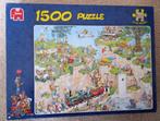 Jan van Haasteren, de golfbaan 1500 stukjes, Ophalen of Verzenden, 500 t/m 1500 stukjes, Zo goed als nieuw, Legpuzzel