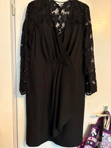 Anna Scholz zwarte jurk, nieuw, UK maat 16 beschikbaar voor biedingen