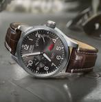Oris Big Crown Pro Pilot Cal 111 Full Set (nog als nieuw)., Overige merken, Leer, Staal, Polshorloge