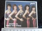 sticker Doris D. and the pins joepie logo, Verzamelen, Verzenden, Zo goed als nieuw, Film, Tv of Omroep
